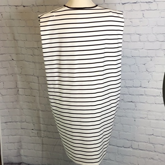 I ❤️ Tyler Madison Black and White Striped Sheath Dress - Picture 5 of 8
